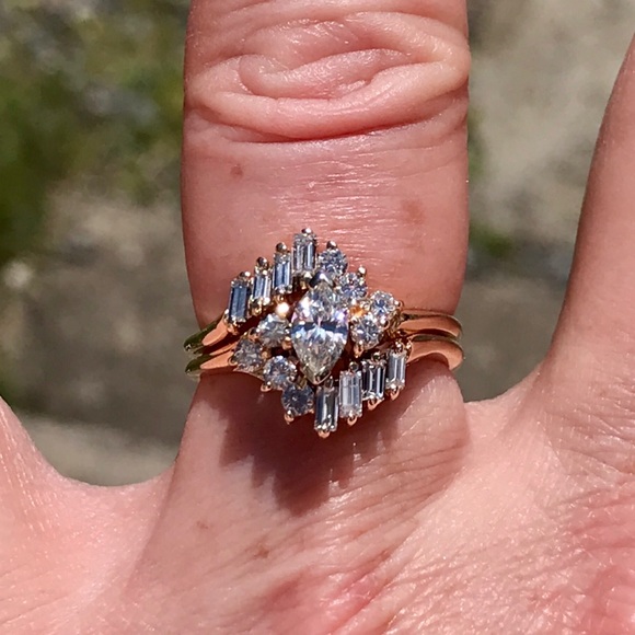 ❌❌❌SOLD❌❌❌DIAMONDS IN 14 KT GOLD RING - Picture 2 of 16